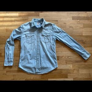 Levi’s Denim Western Snap Button Shirt